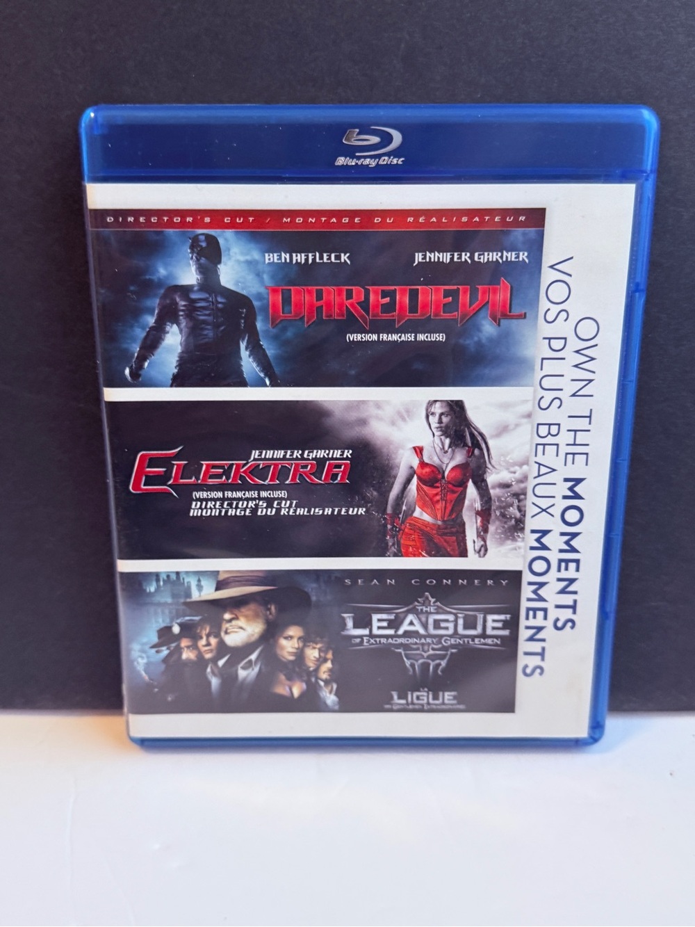 Movie Collection - Blue Case featuring Daredevil, Elektra & The League